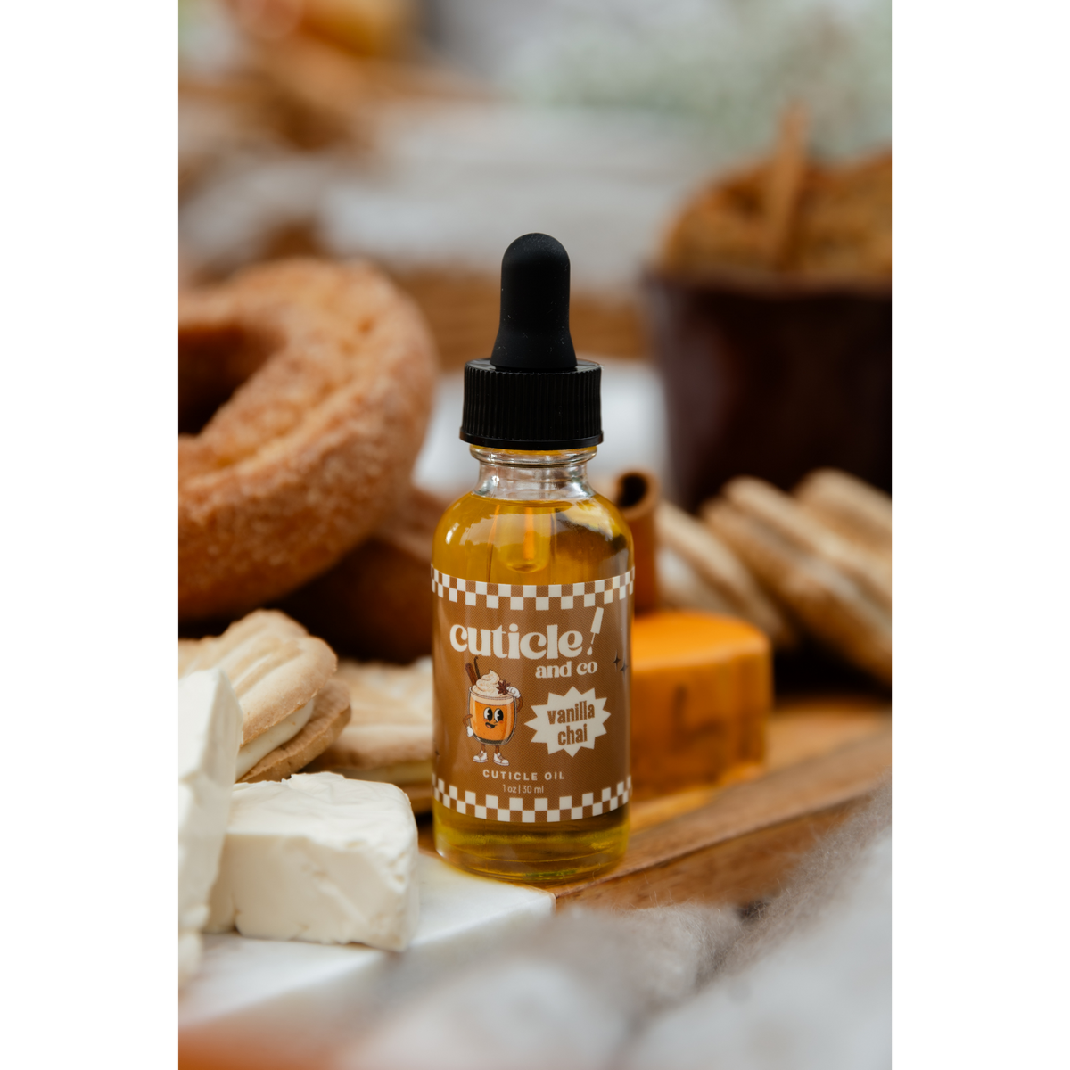 Cuticle and Co. - Vanilla Chai Cuticle Oil Bottle