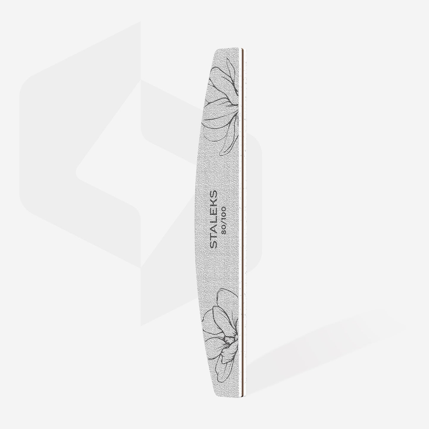 Staleks Crescent Mineral Nail File EXPERT 40 80/100 Grit (25pcs)