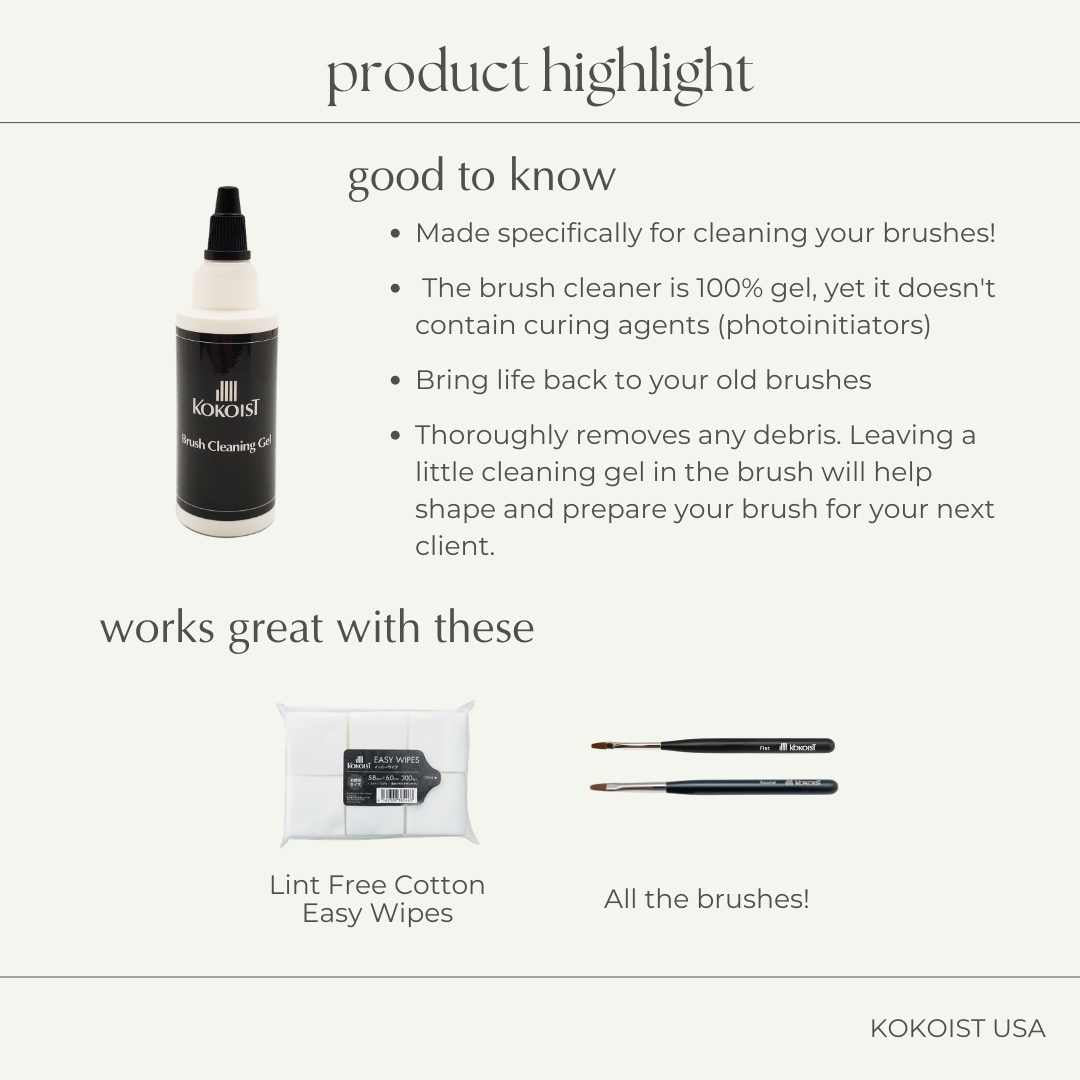 Kokoist - Brush Cleaning Gel 50g