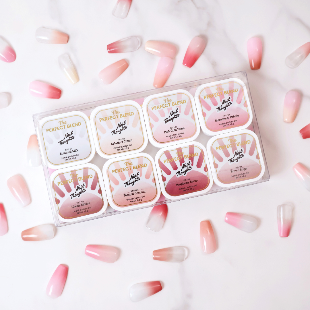 Nail Thoughts The Perfect Blend Ombré Cushion Gel (+ Mini Sponge & Grabber Kit!)