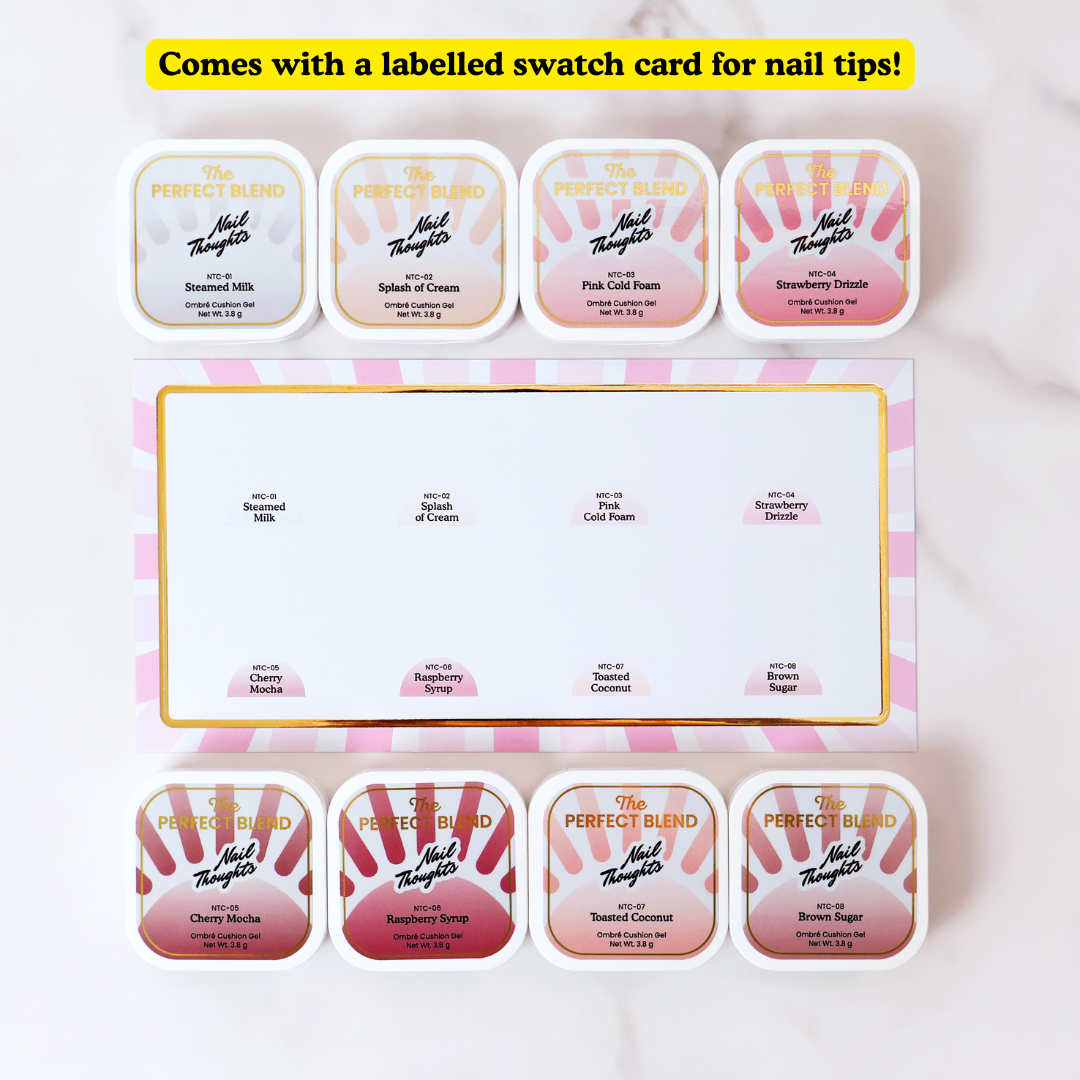 Nail Thoughts The Perfect Blend Ombré Cushion Gel (+ Mini Sponge & Grabber Kit!)