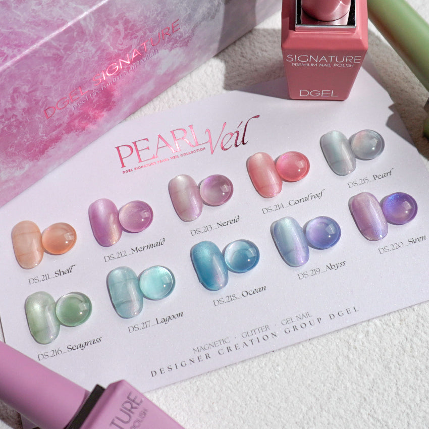 DGEL - Pearl Veil Collection (10 Colors)