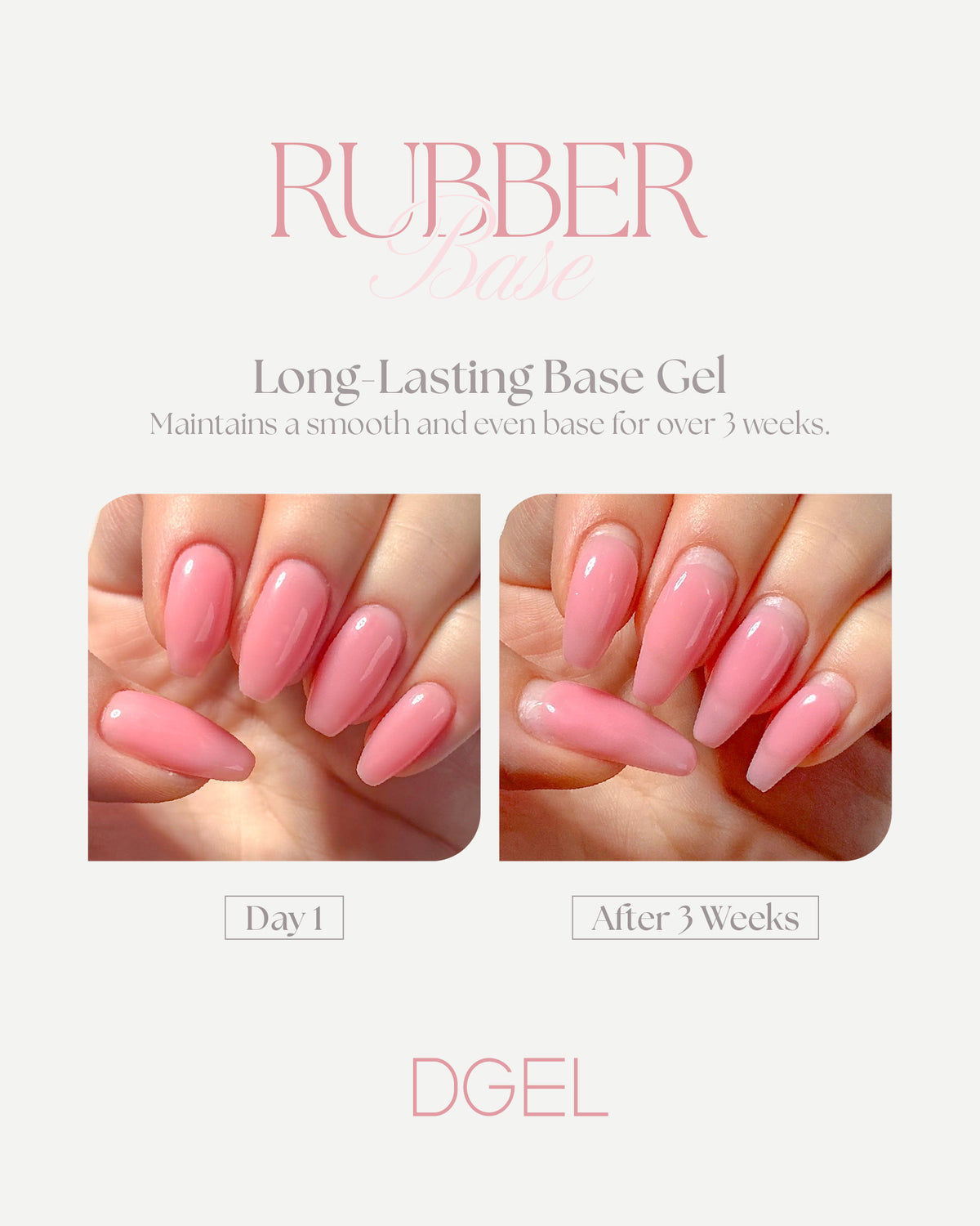 DGEL - Rubber Base Gel (5 Colors)