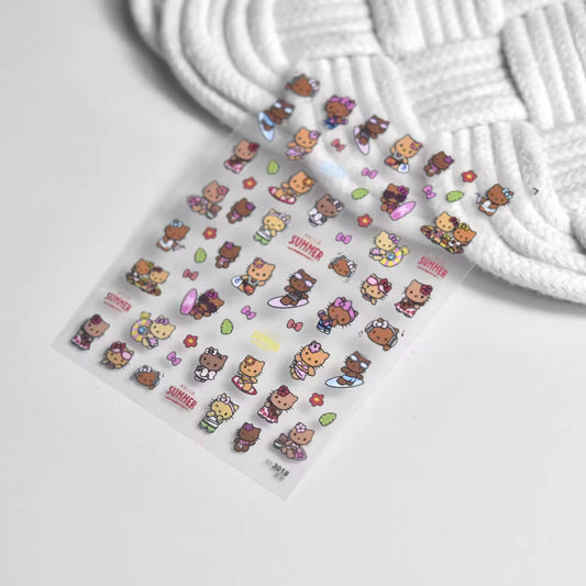 HK Summer Stickers