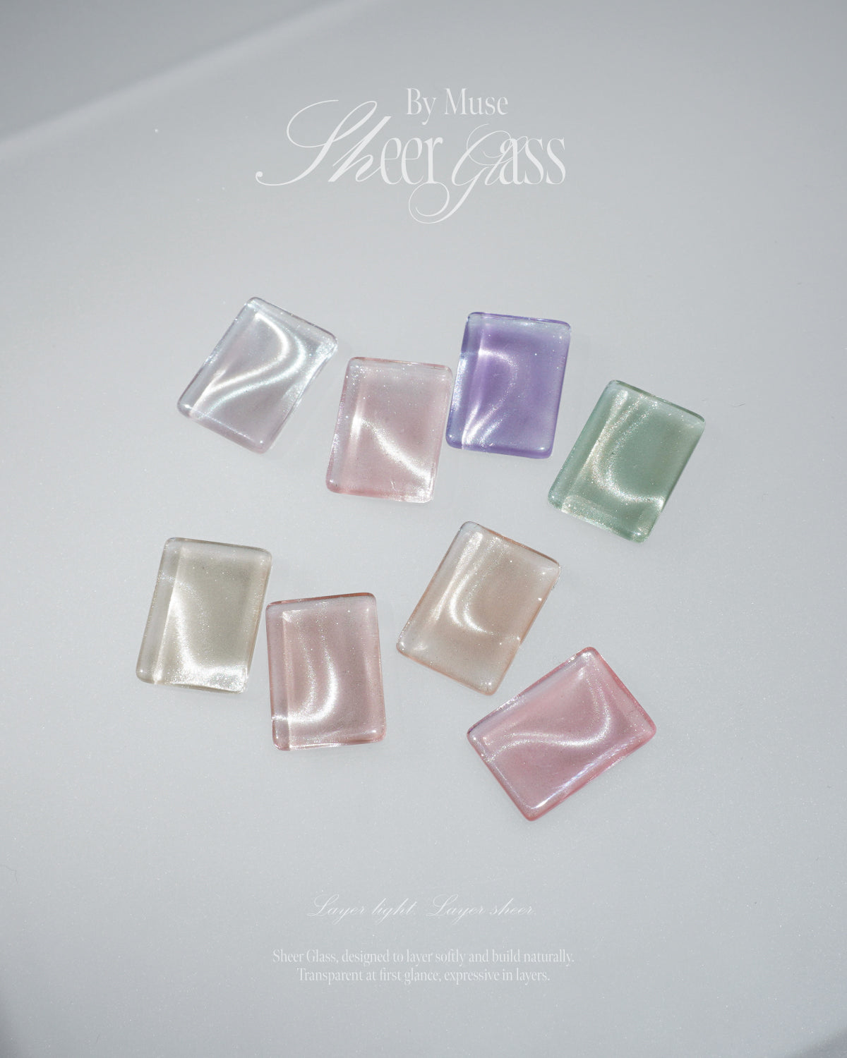 By Muse - Sheer Glass Collection (8 Colors)