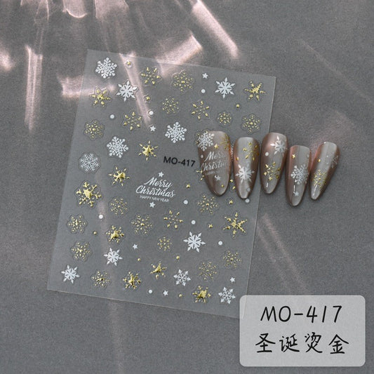 MOSR MO-417 - Snowflake Nail Stickers