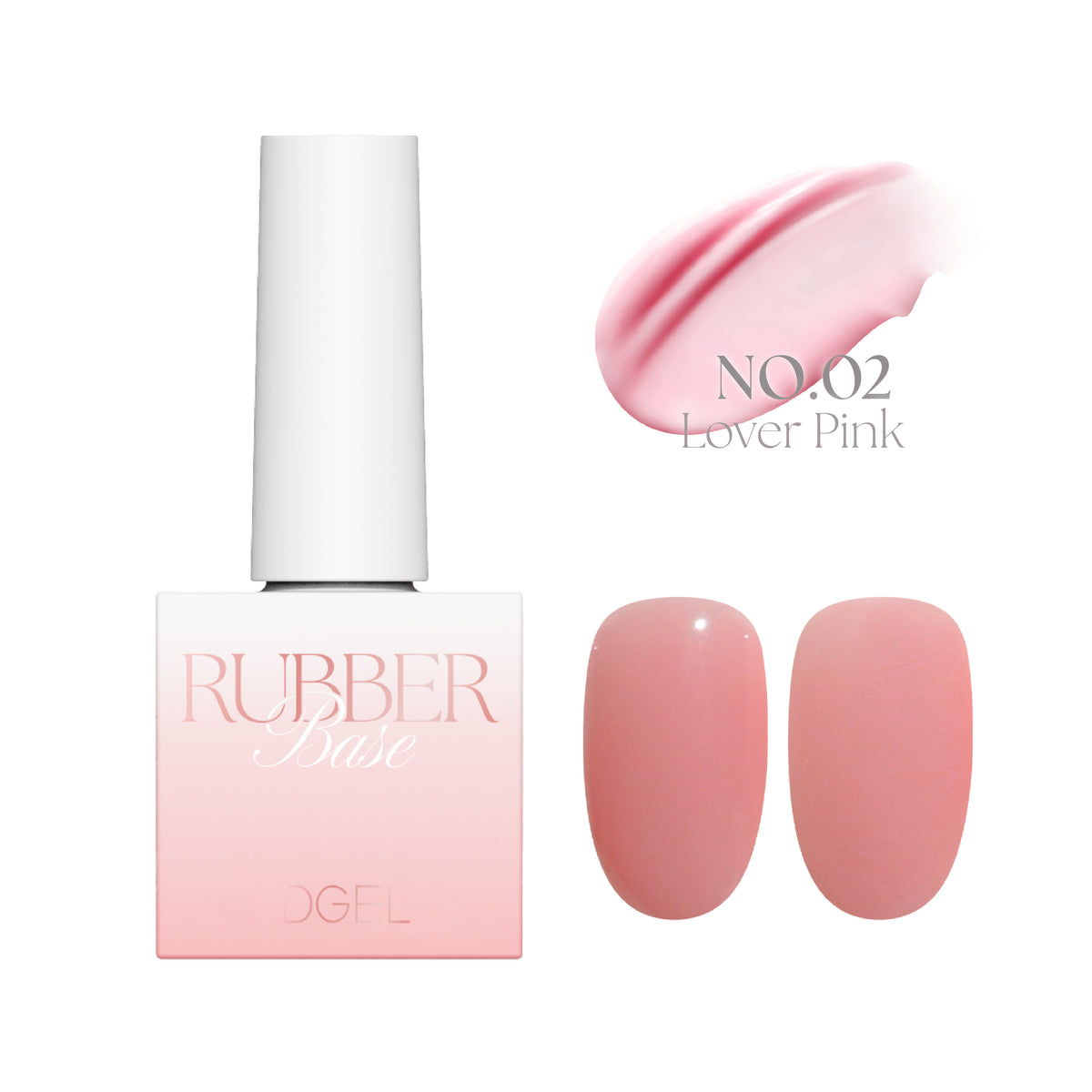 DGEL - Rubber Base Gel (5 Colors)