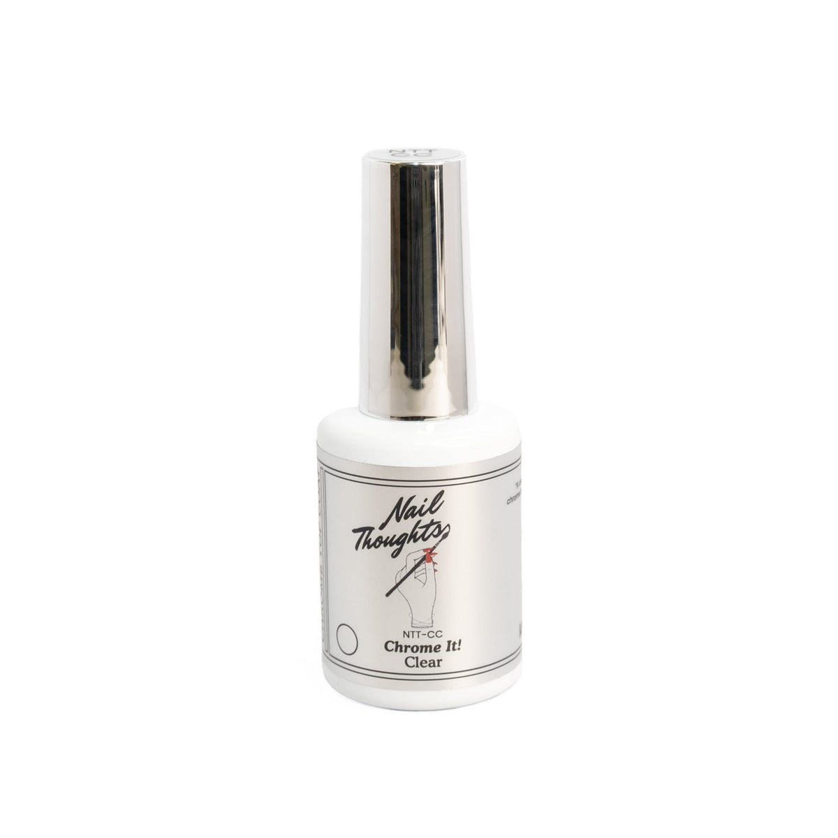 Nail Thoughts - NTT-CC Chrome It! Clear Non-Wipe Gel