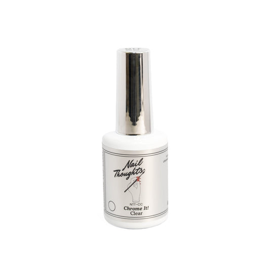 Nail Thoughts - NTT-CC Chrome It! Clear Non-Wipe Gel