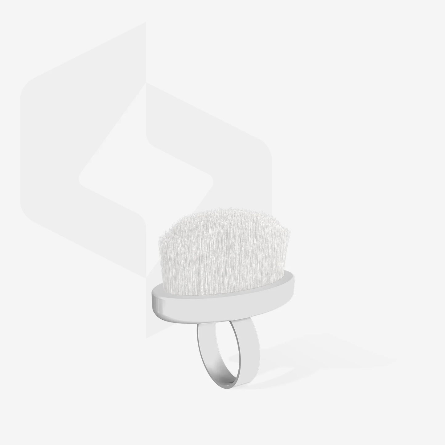 Staleks EXPERT 03 Mini finger ring manicure brush for dust removal mini (10 pcs)
