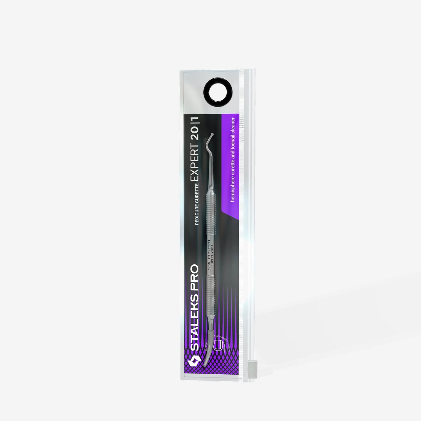 Staleks EXPERT 20 TYPE 1 Pedicure curette (hemisphere curette and toenail cleaner)