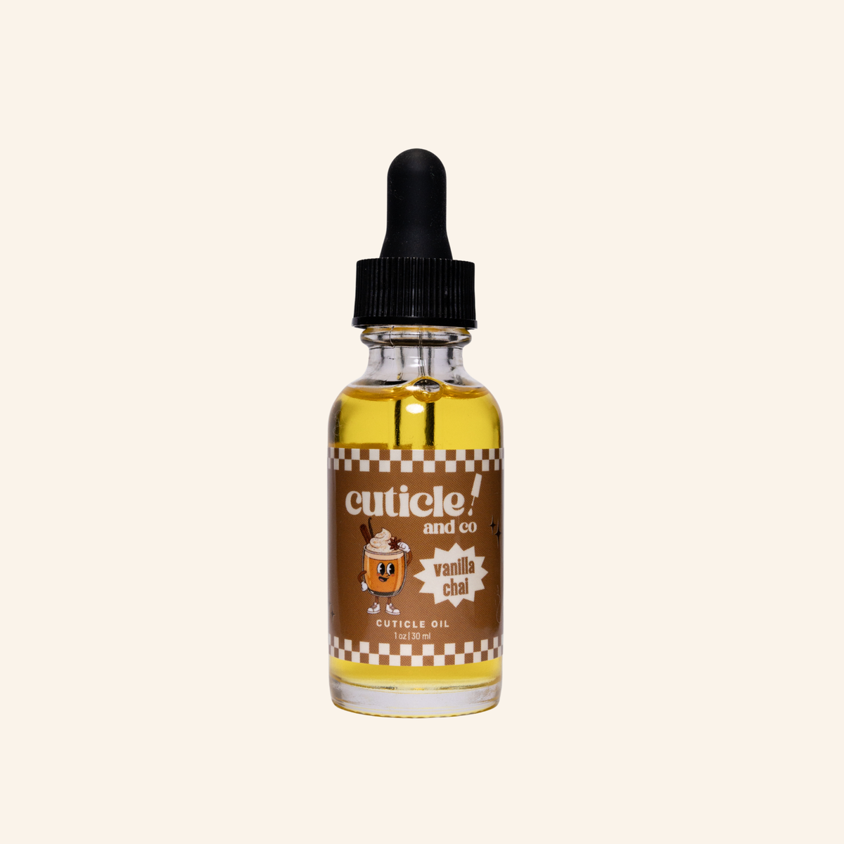 Cuticle and Co. - Vanilla Chai Cuticle Oil Bottle
