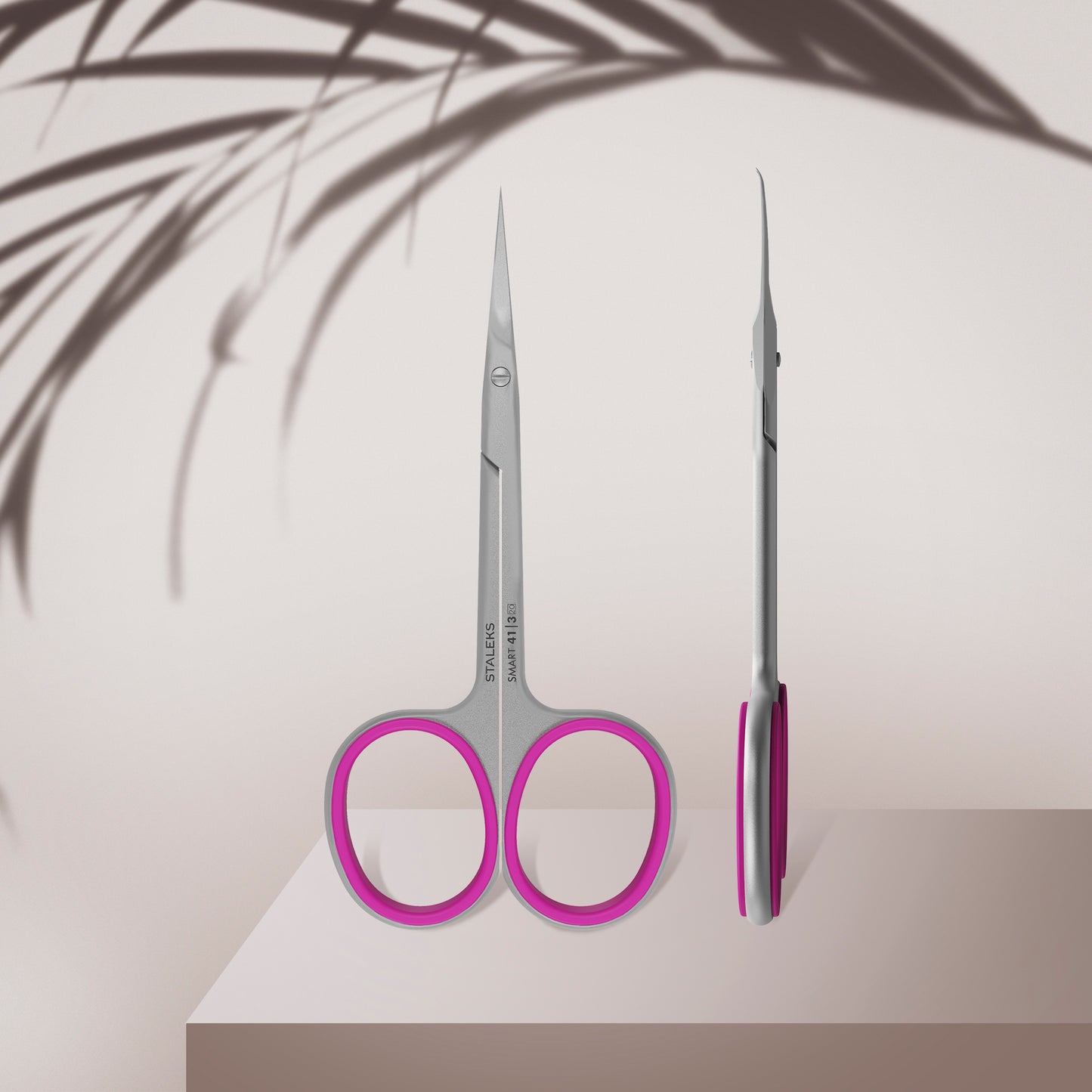 Staleks professional cuticle scissors with hook SMART 41 type 3