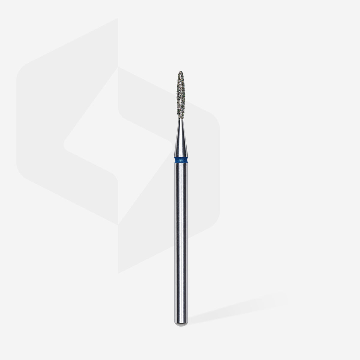 Staleks diamond nail drill bit flame blue EXPERT head diameter 1,4 mm / working part 8 mm