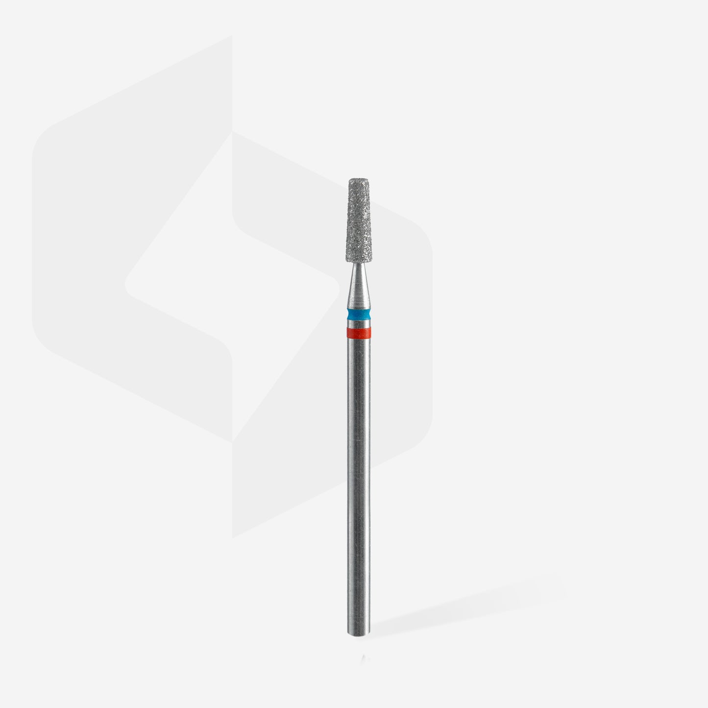 Staleks diamond nail drill bit DUO cone red-blue EXPERT head diameter 2,5 mm / working part 8 mm