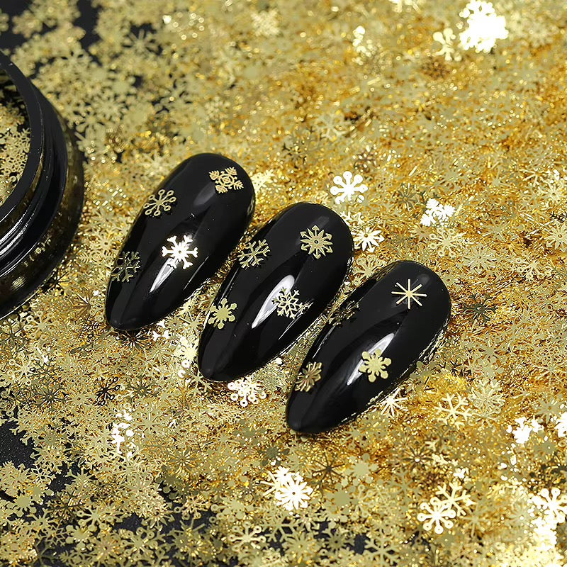 Snowflake Nail Art Glitter/Sequin