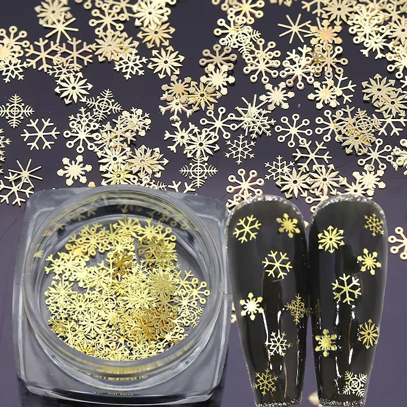 Snowflake Nail Art Glitter/Sequin