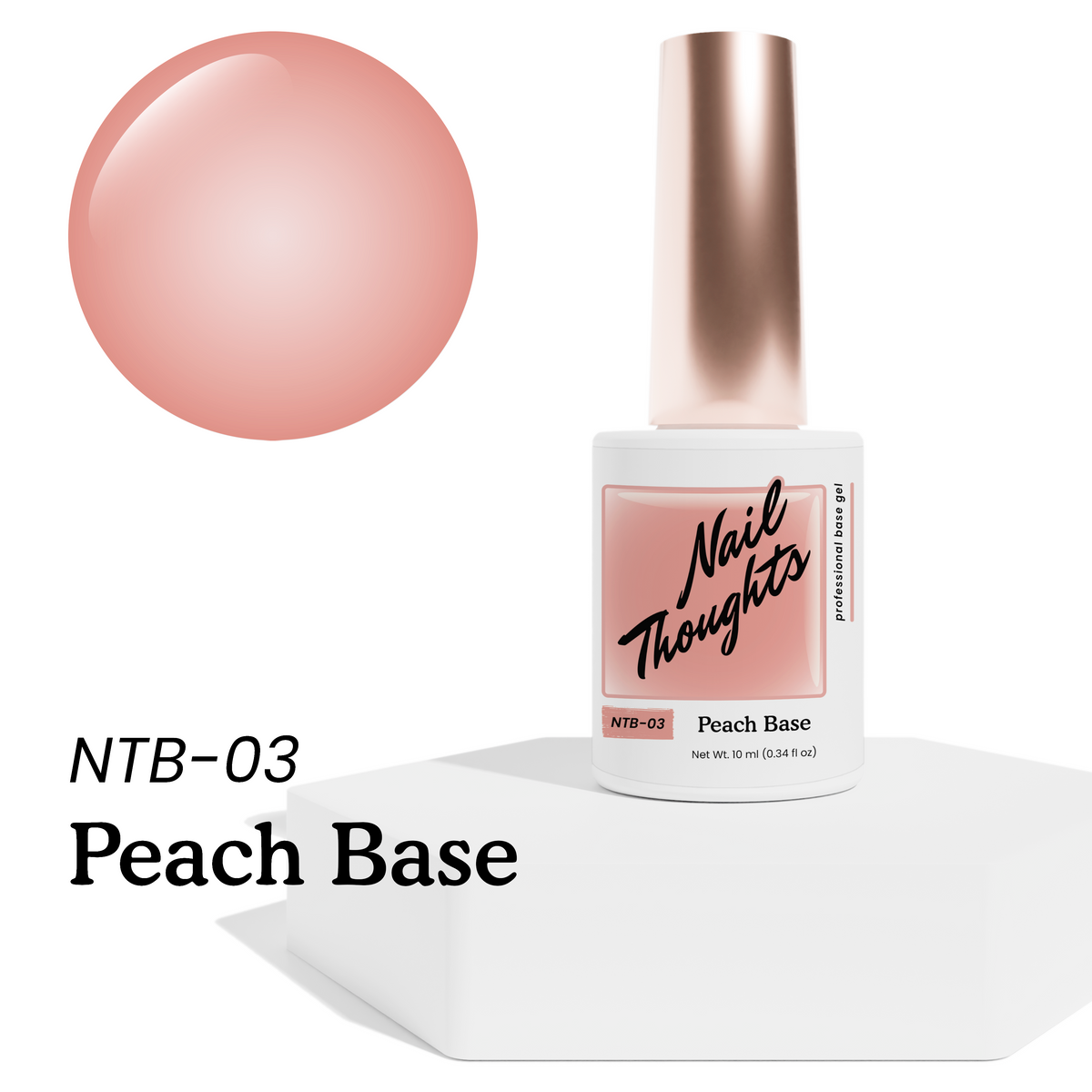 Nail Thoughts - NTB-03 Peach Base
