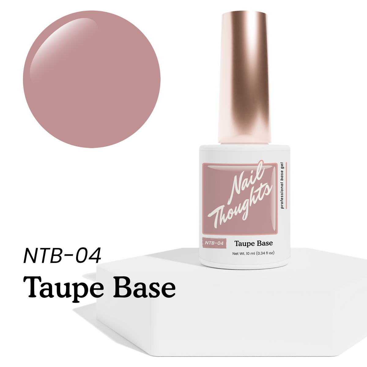 Nail Thoughts - NTB-04  Taupe Base