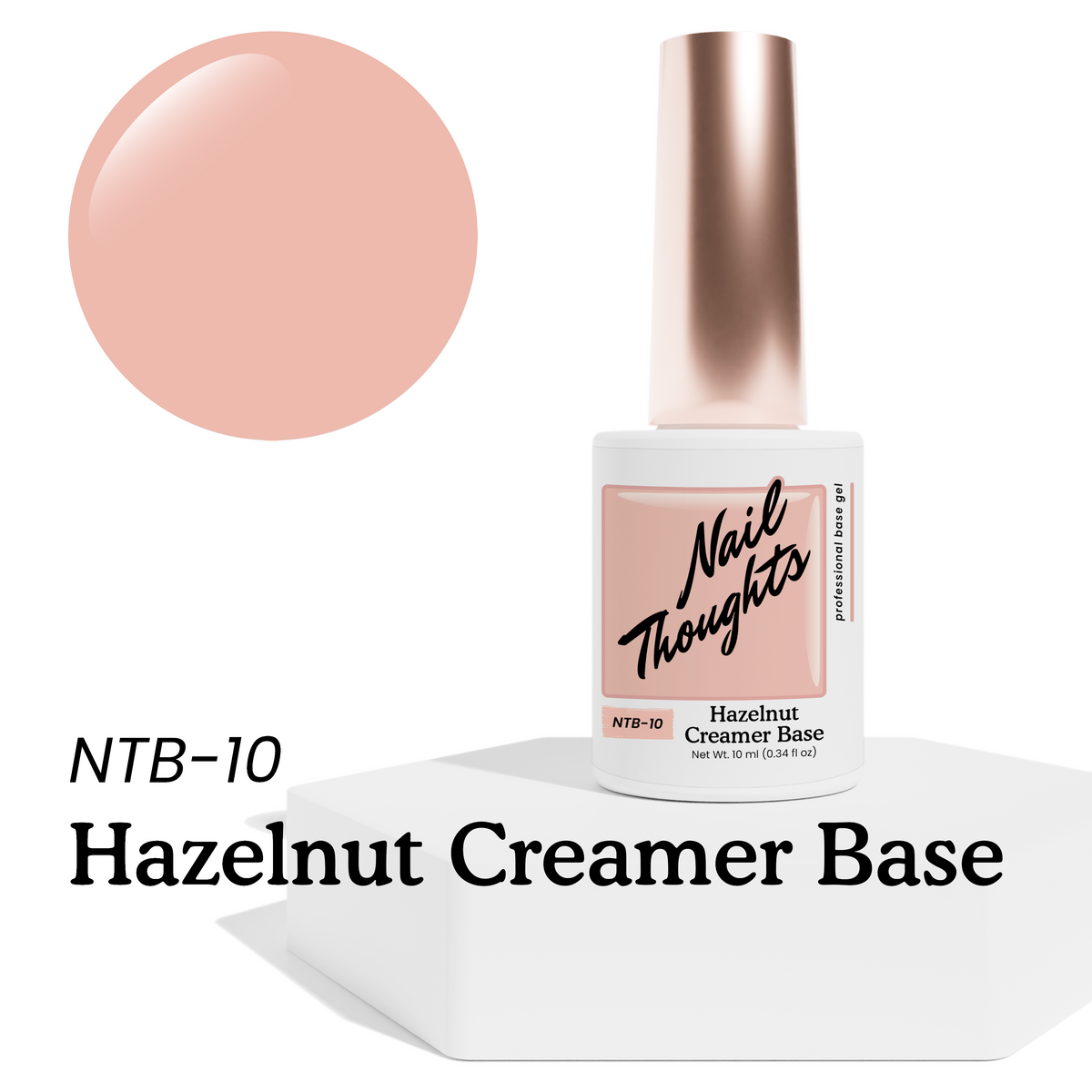 Nail Thoughts - NTB-10 Hazelnut Creamer Base