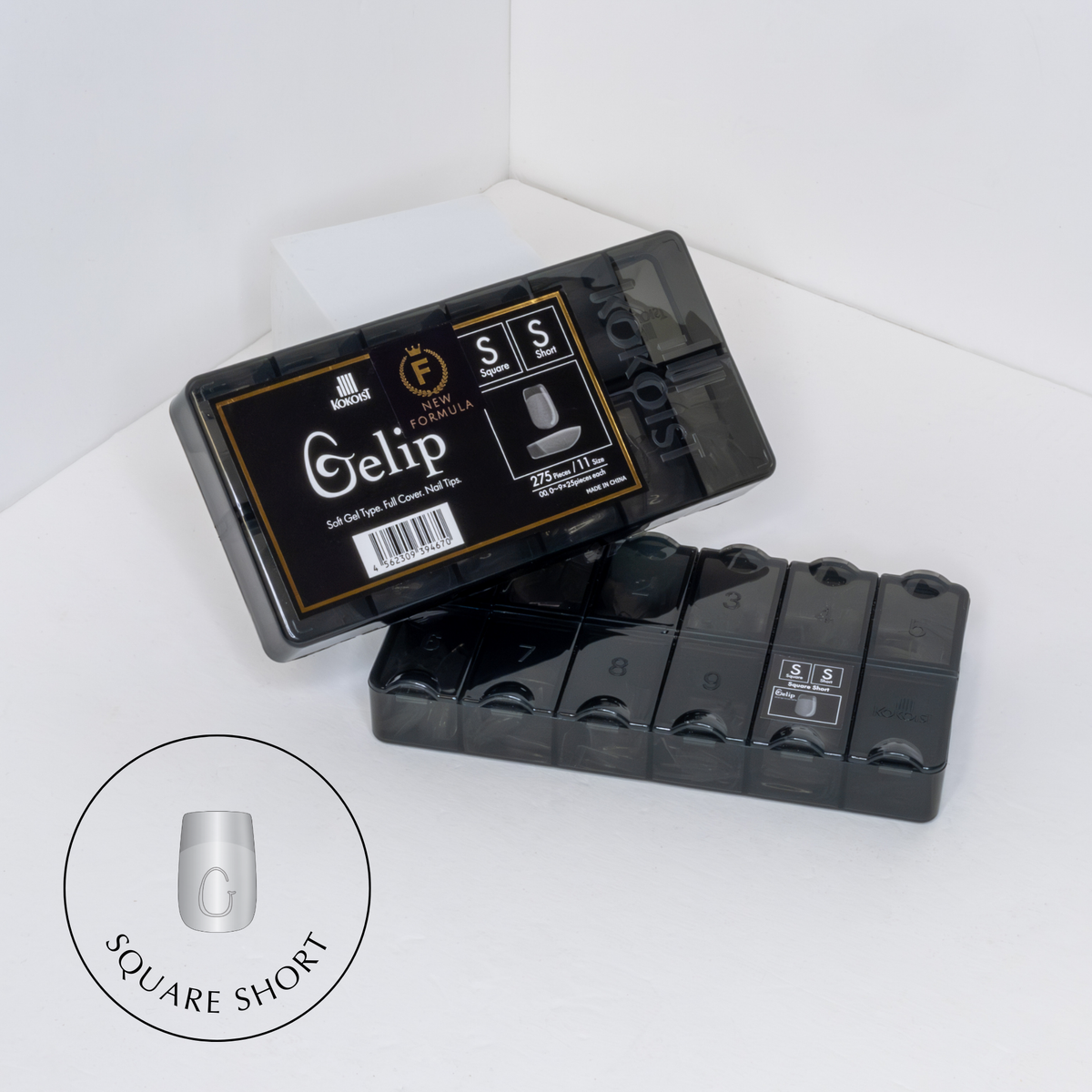 Kokoist - Square Short Gelip Extensions (275 pcs.)