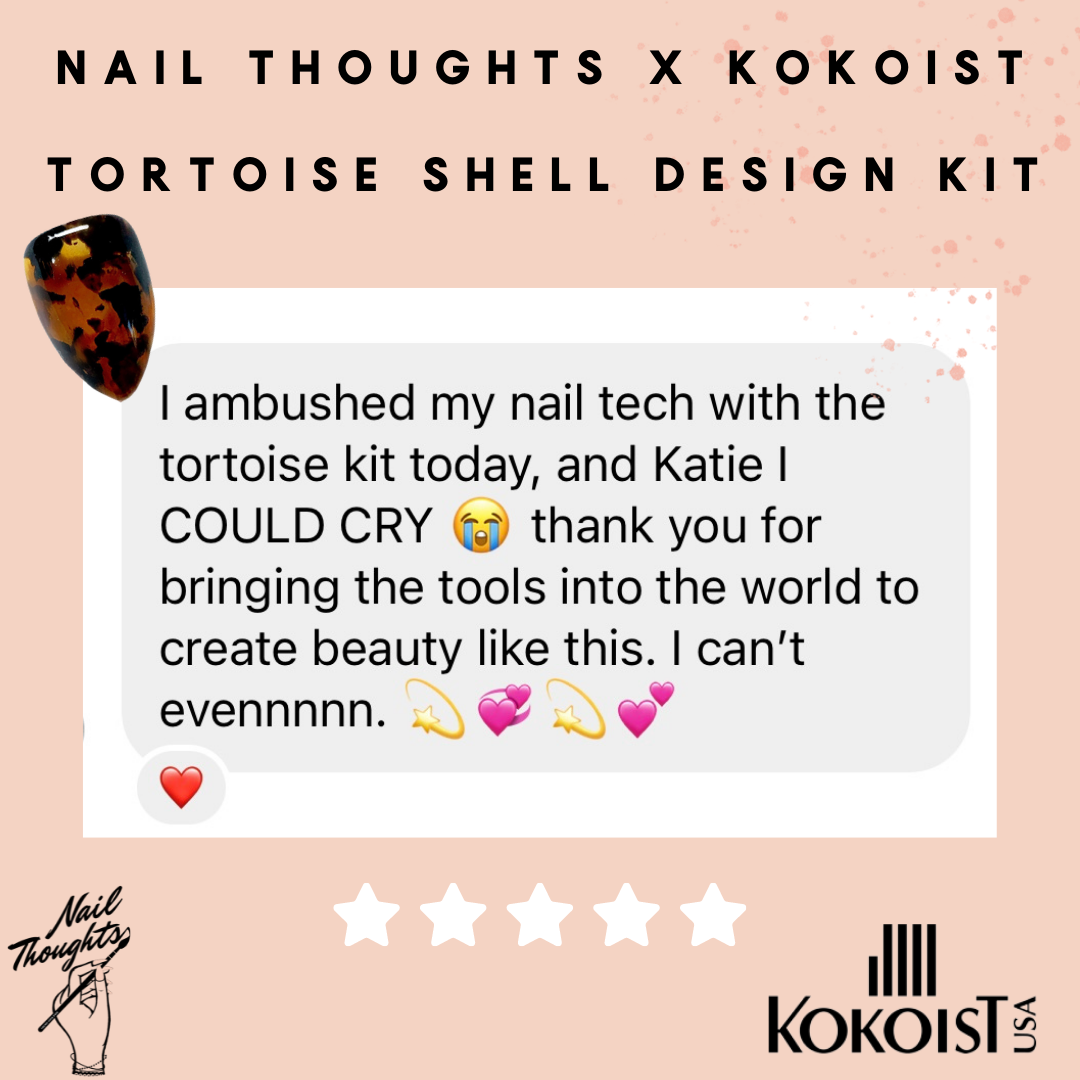 Nail Thoughts - Tortoise Shell Design Kit