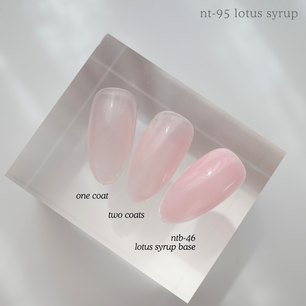 Nail Thoughts - NTB-46 Lotus Syrup Base