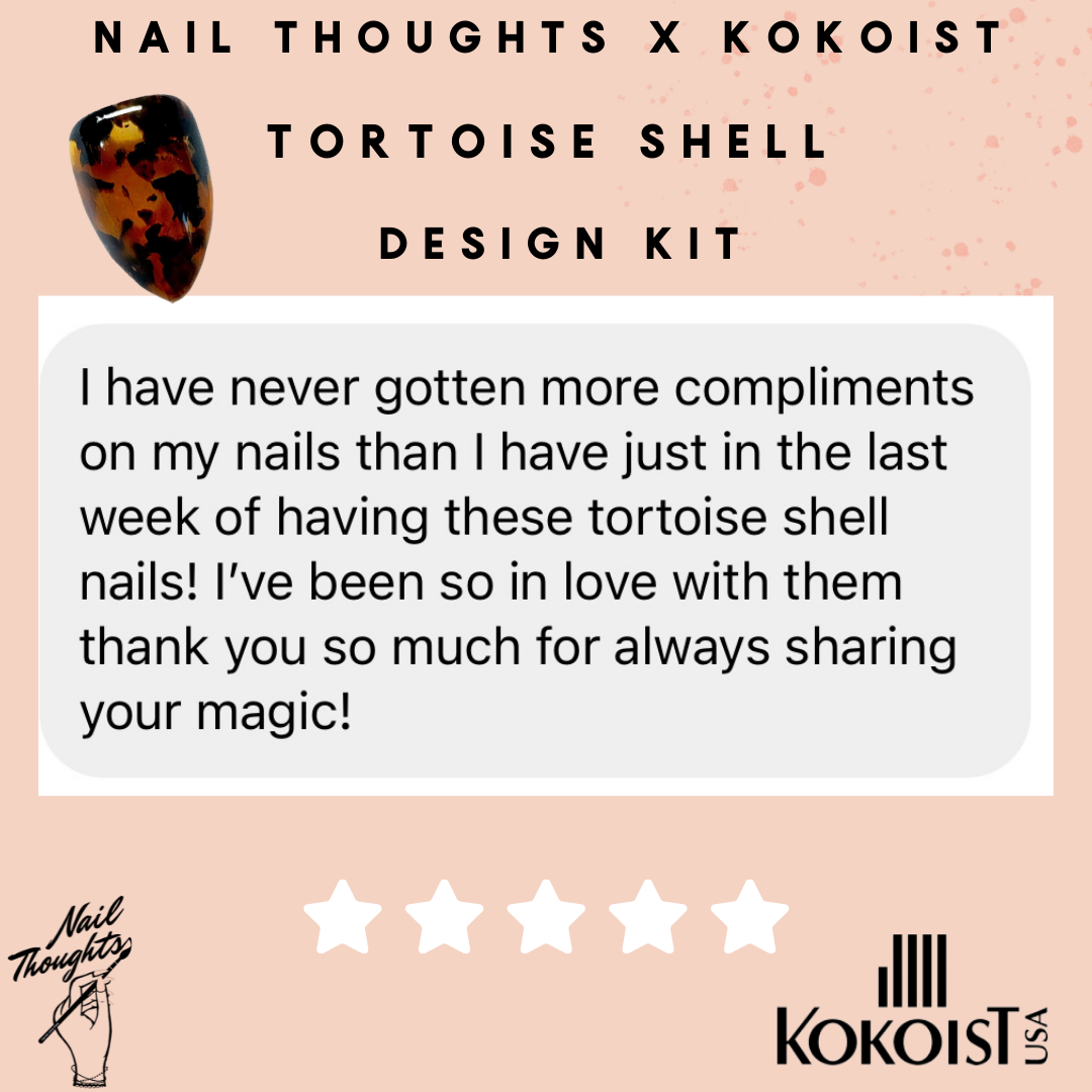 Nail Thoughts - Tortoise Shell Design Kit
