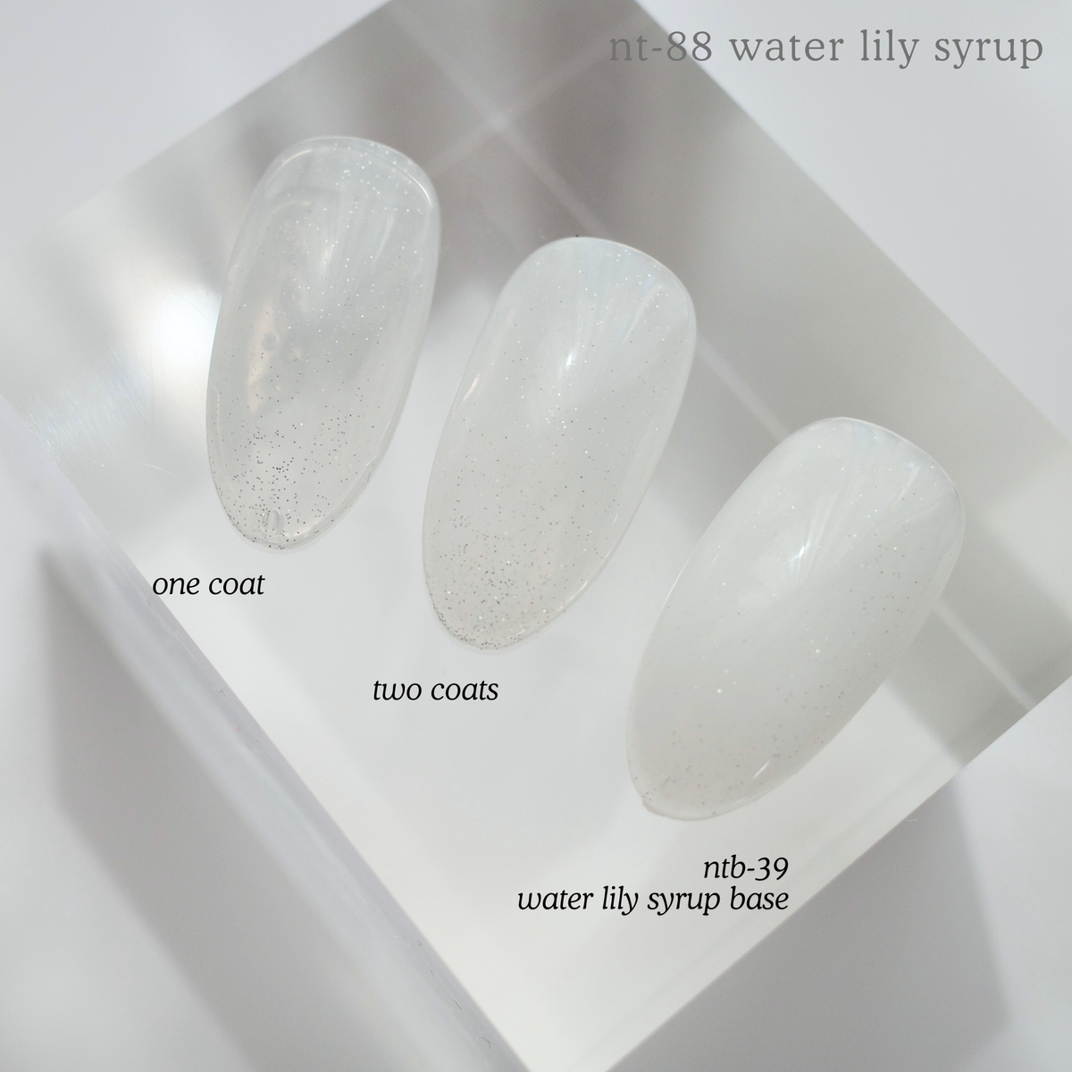 Nail Thoughts - NTB-39 Water Lily Syrup Base